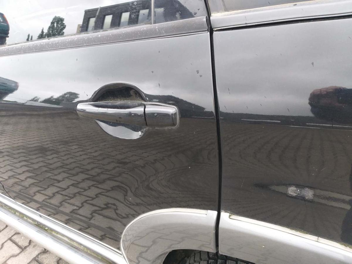 Mitsubishi Outlander 1 original Tür hinten links X42B Black Rohbau Bj.2005